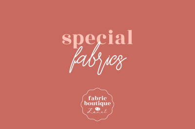 Special fabrics