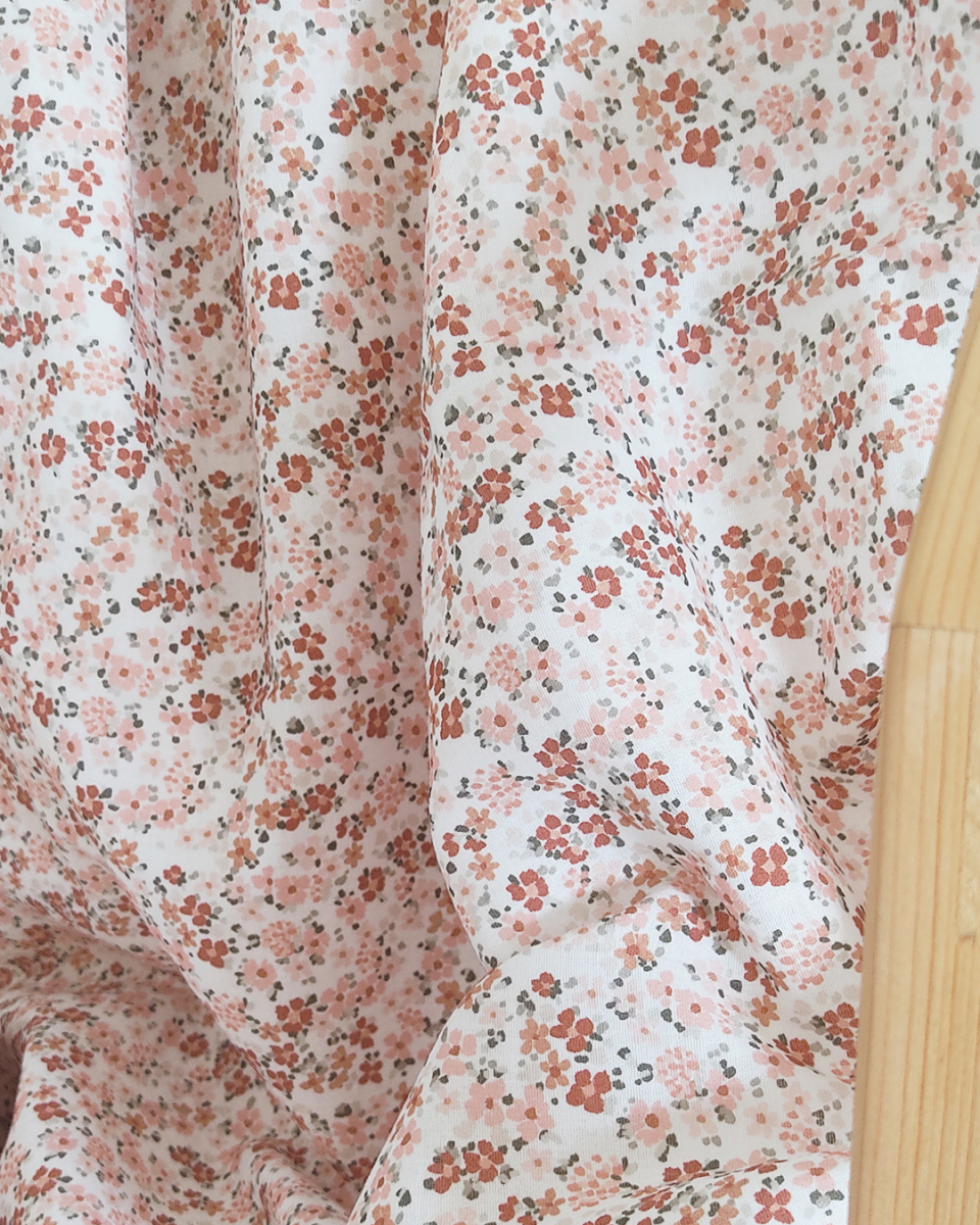 cottage garden - terracotta & olive green