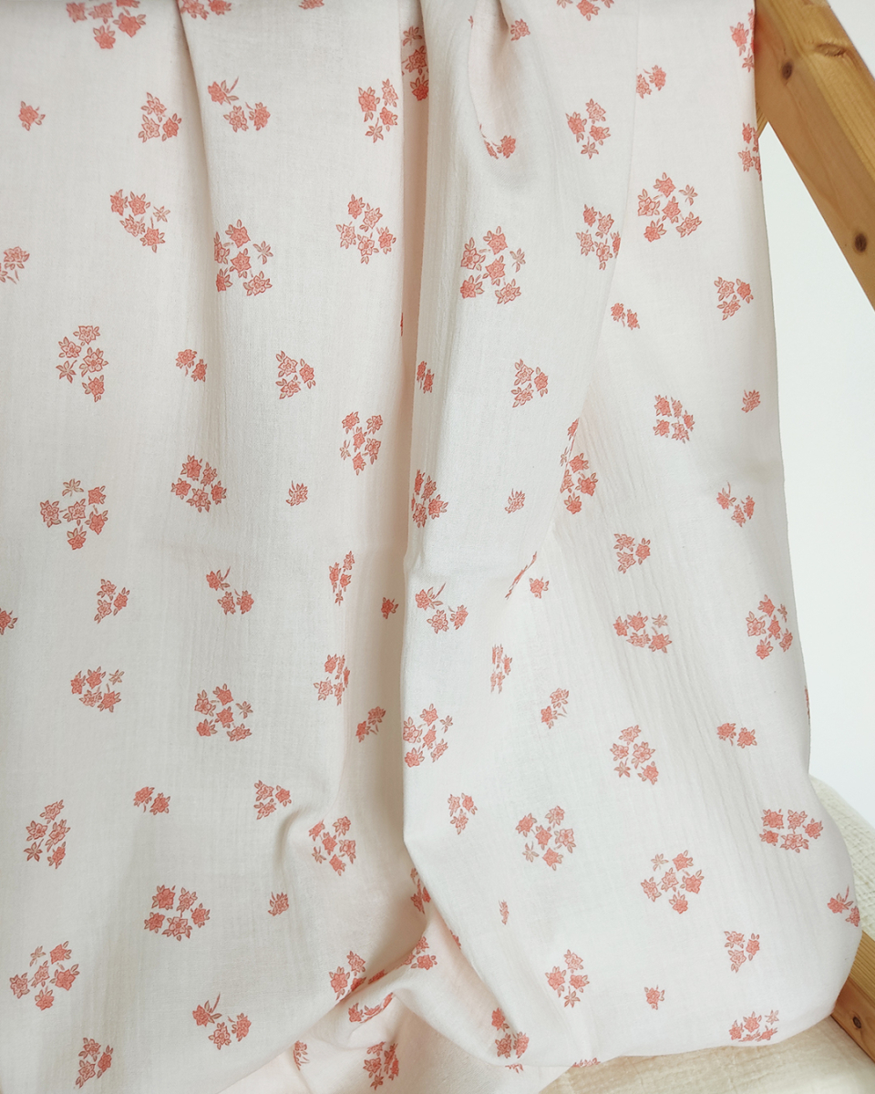 vintage flowers pink