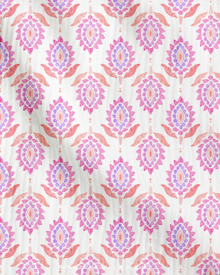 Sunflower block print - candy