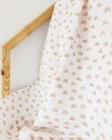 Boho rainbows & stripes beige