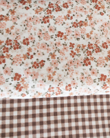 cottage garden - terracotta & olive green