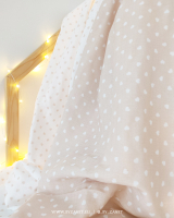 hearts beige & white