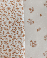 vintage flowers beige