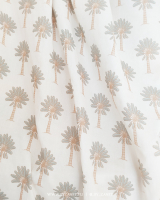 PALM TREE sage and cream