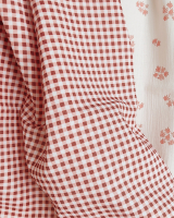 vichy gingham berry red