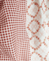 vichy gingham berry red