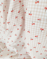 vichy cherries beige
