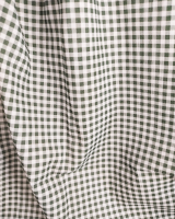 vichy gingham fir green