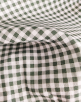 vichy gingham fir green