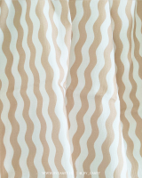 wavy stripes - caramel & cream mini