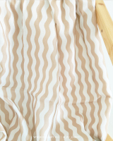 wavy stripes - caramel & cream mini