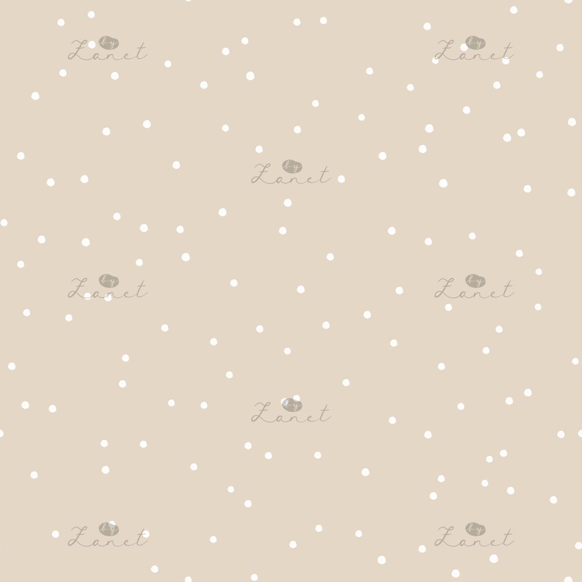 dots - white swan 30 cm