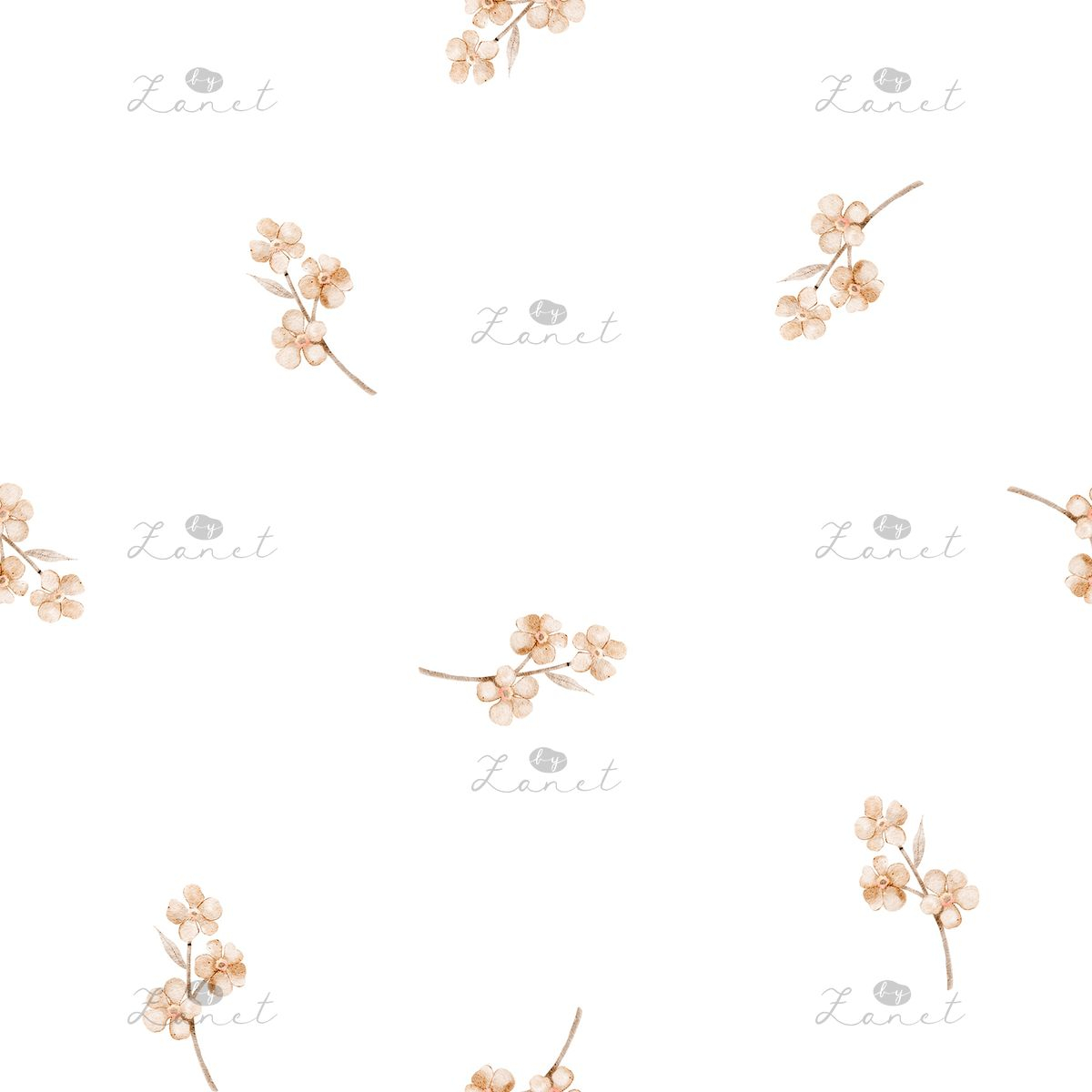 forgetmenot tossed - white 30 cm