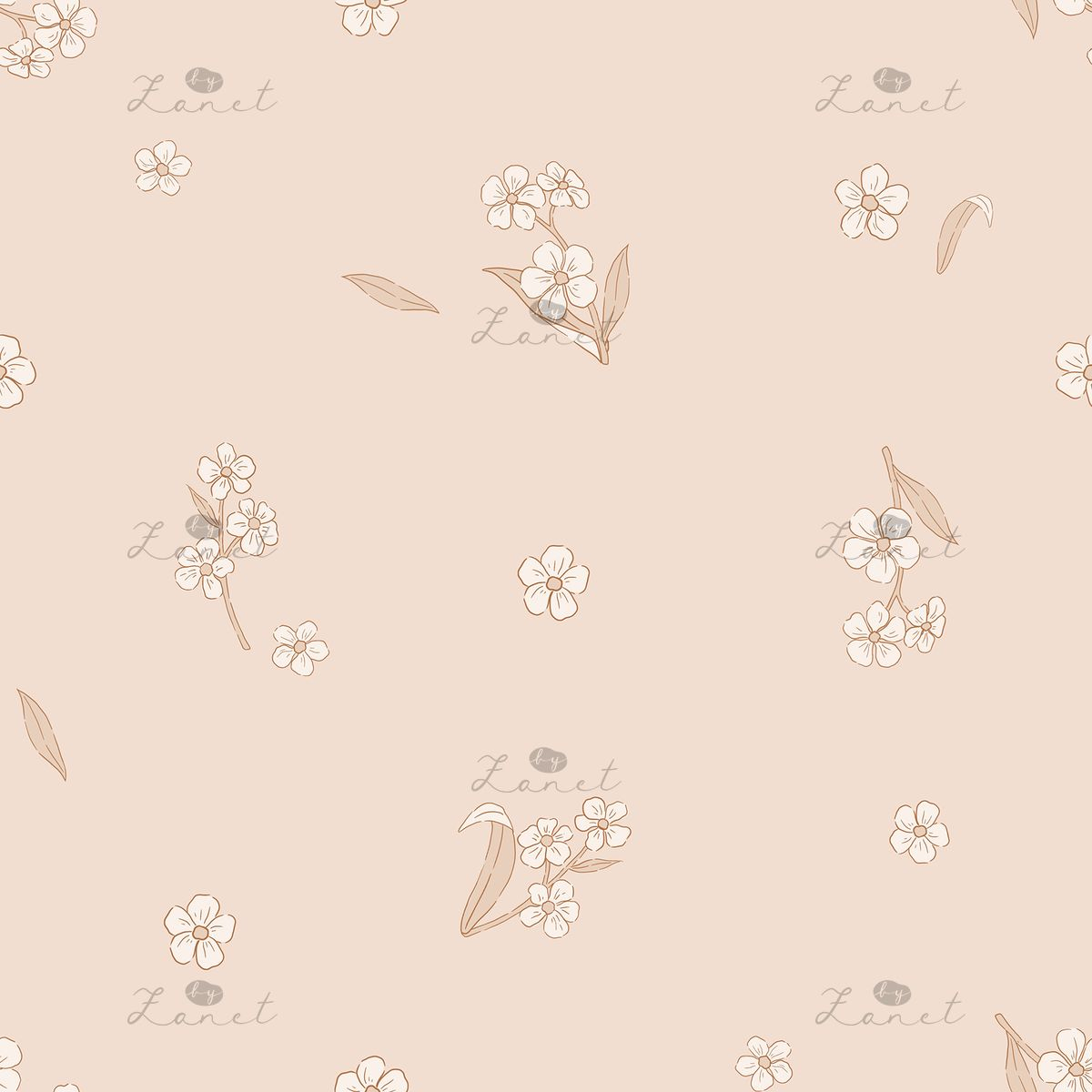romantic flowers - nude 15 cm
