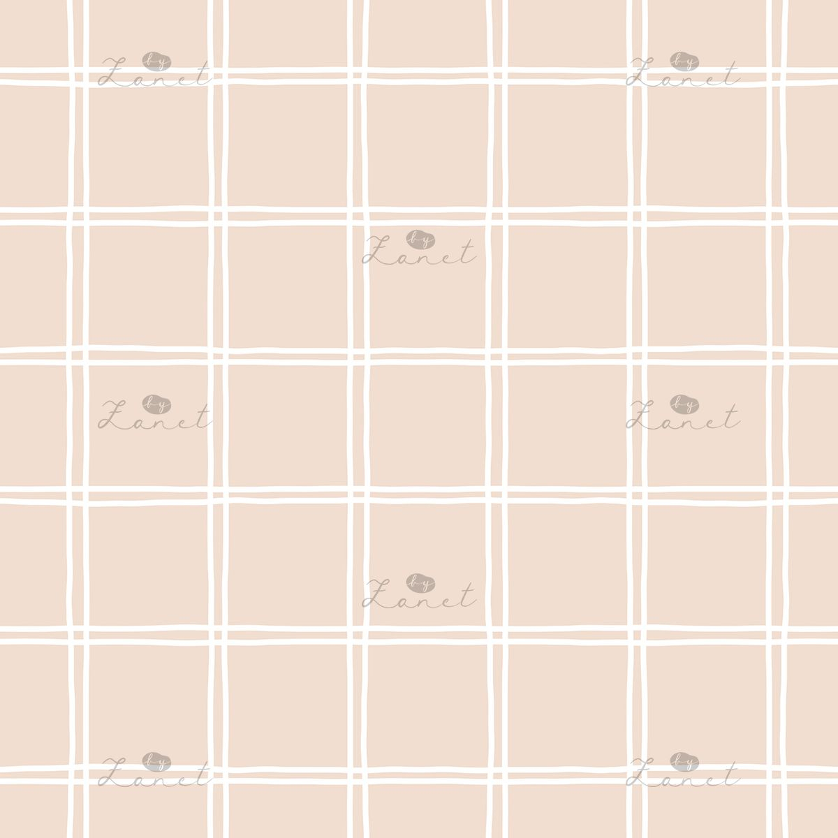 Checks - nude 30 cm