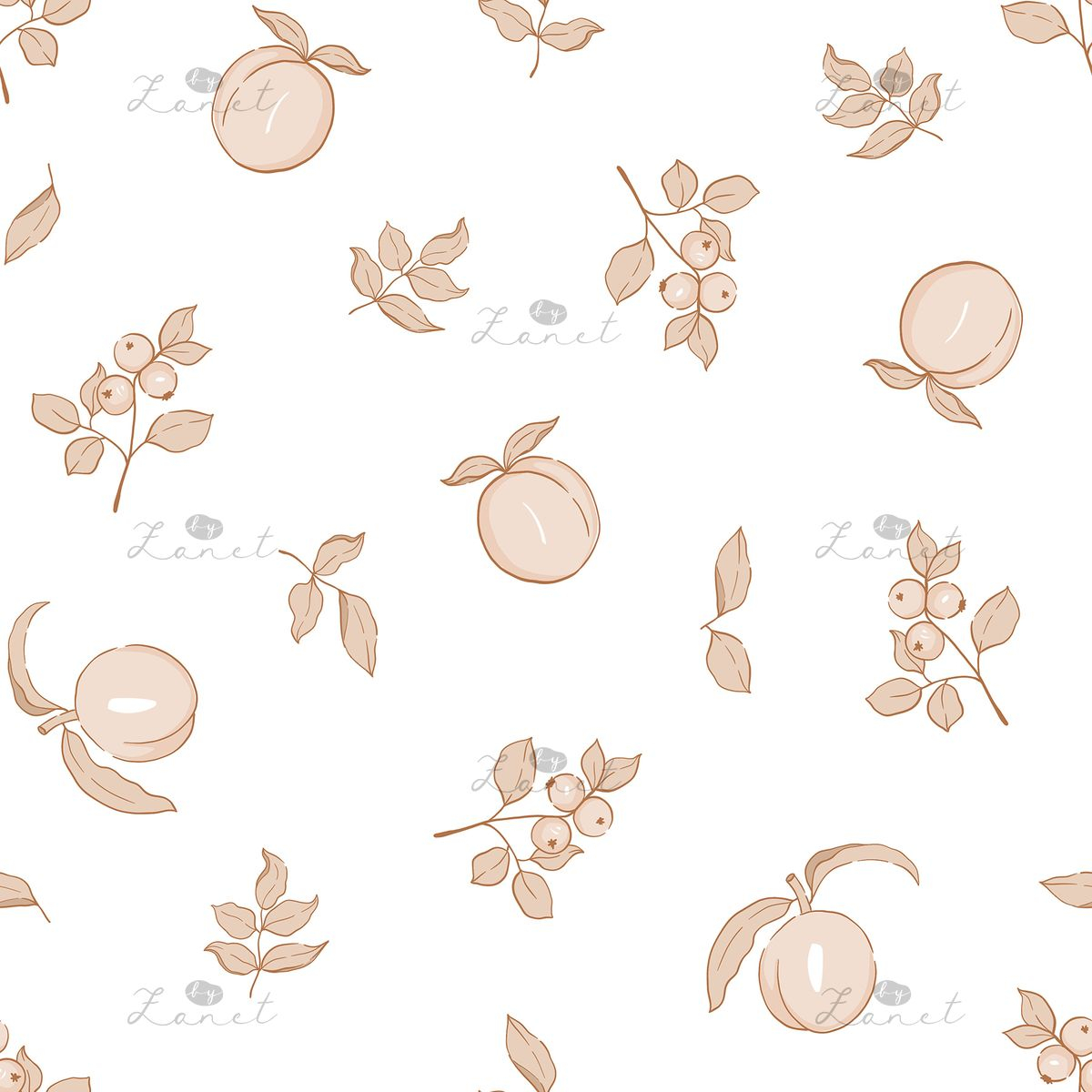 Summer garden - white 30 cm