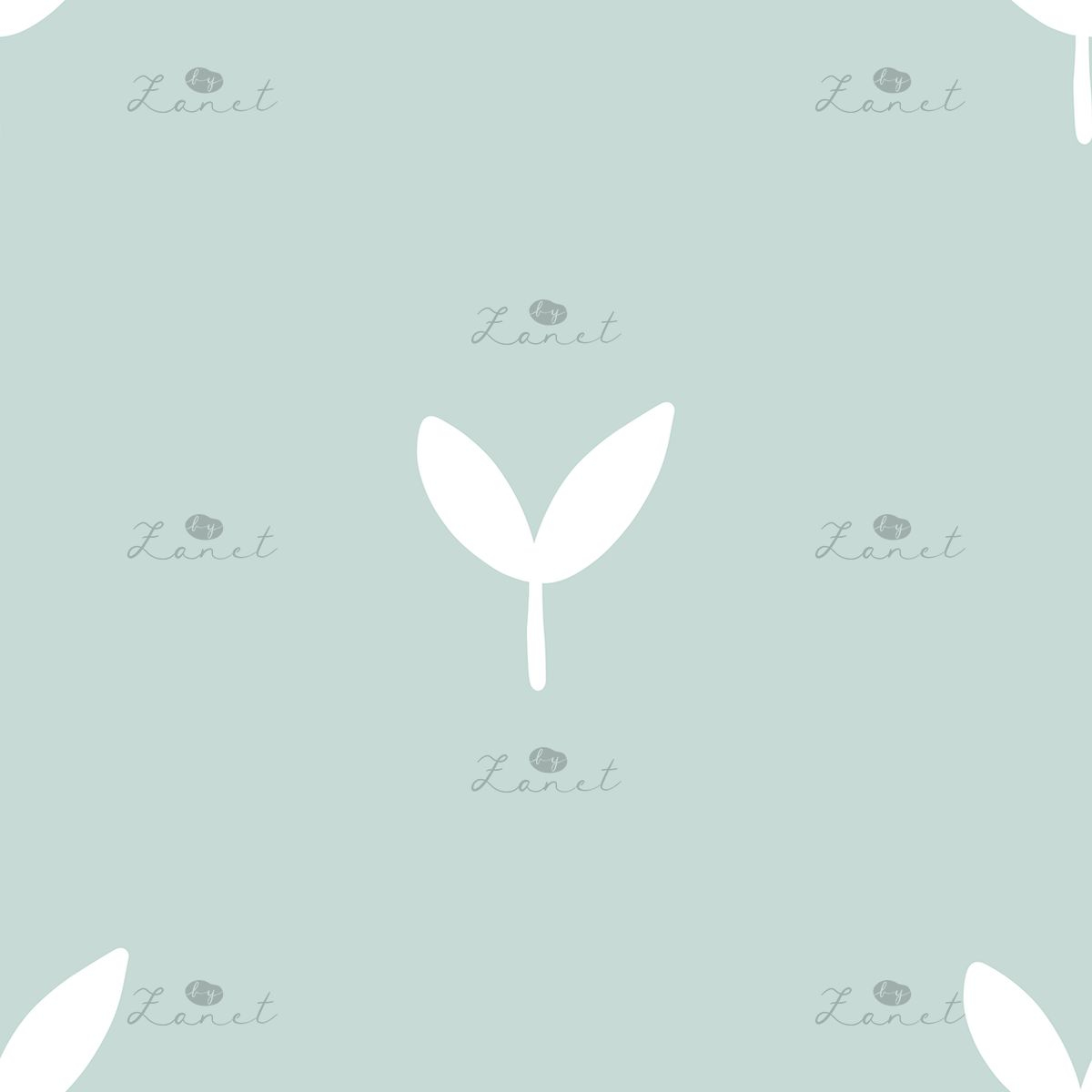 basic leaves mint mini - 5 cm