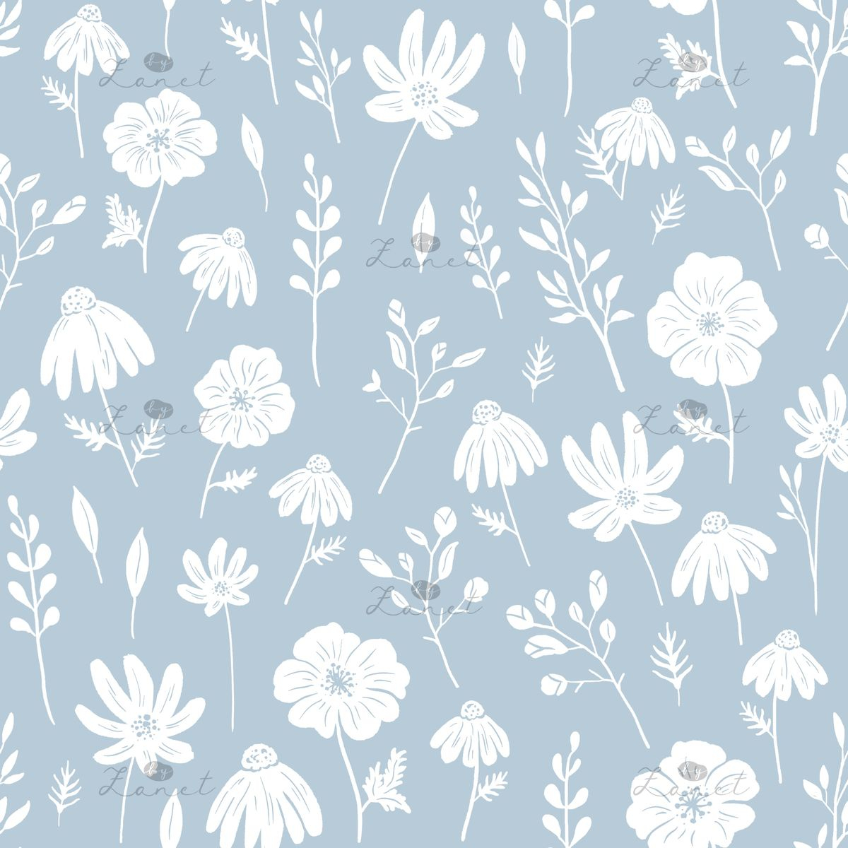 Wildflower meadow - cornflower blue 20 cm