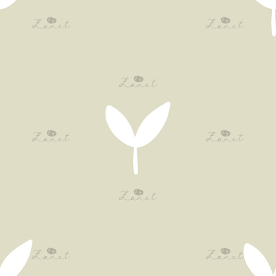 basic leaves pastel green - 10 cm