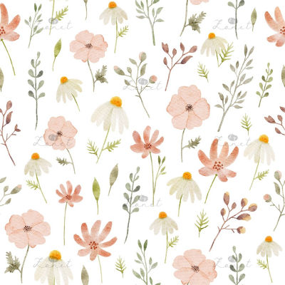 Wildflower meadow mini - white 10 cm