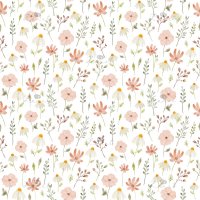 Wildflower meadow mini - white 10 cm