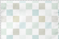 CHEATER QUILT mint - 20 CM