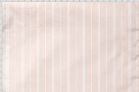ticking stripes pale peach - 20 cm