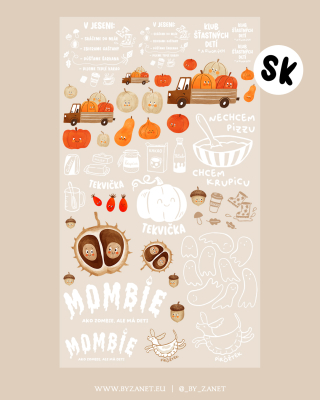 heat transfer sheet 100 cm autumn