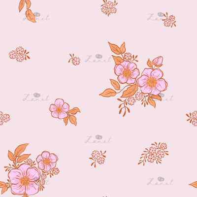 garden bouquet pink - 15 cm