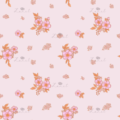 garden bouquet pink mini - 15 cm