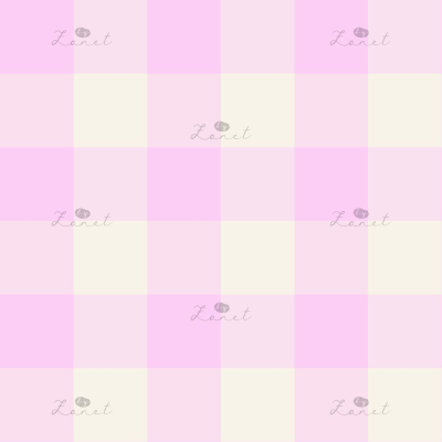 gingham bloom pink - 12 cm
