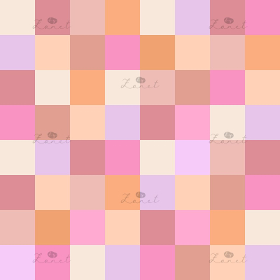 girly checks - 12 cm