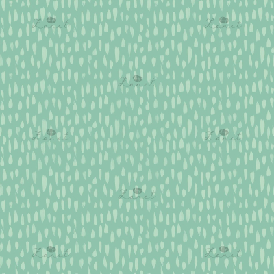 brush stroke dots green - 20 cm