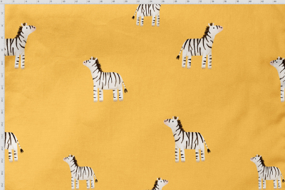 Zebra - yellow