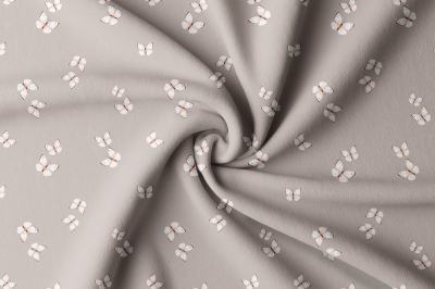 BUTTERFLIES ON taupe- small size 