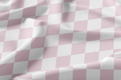 checkered pink