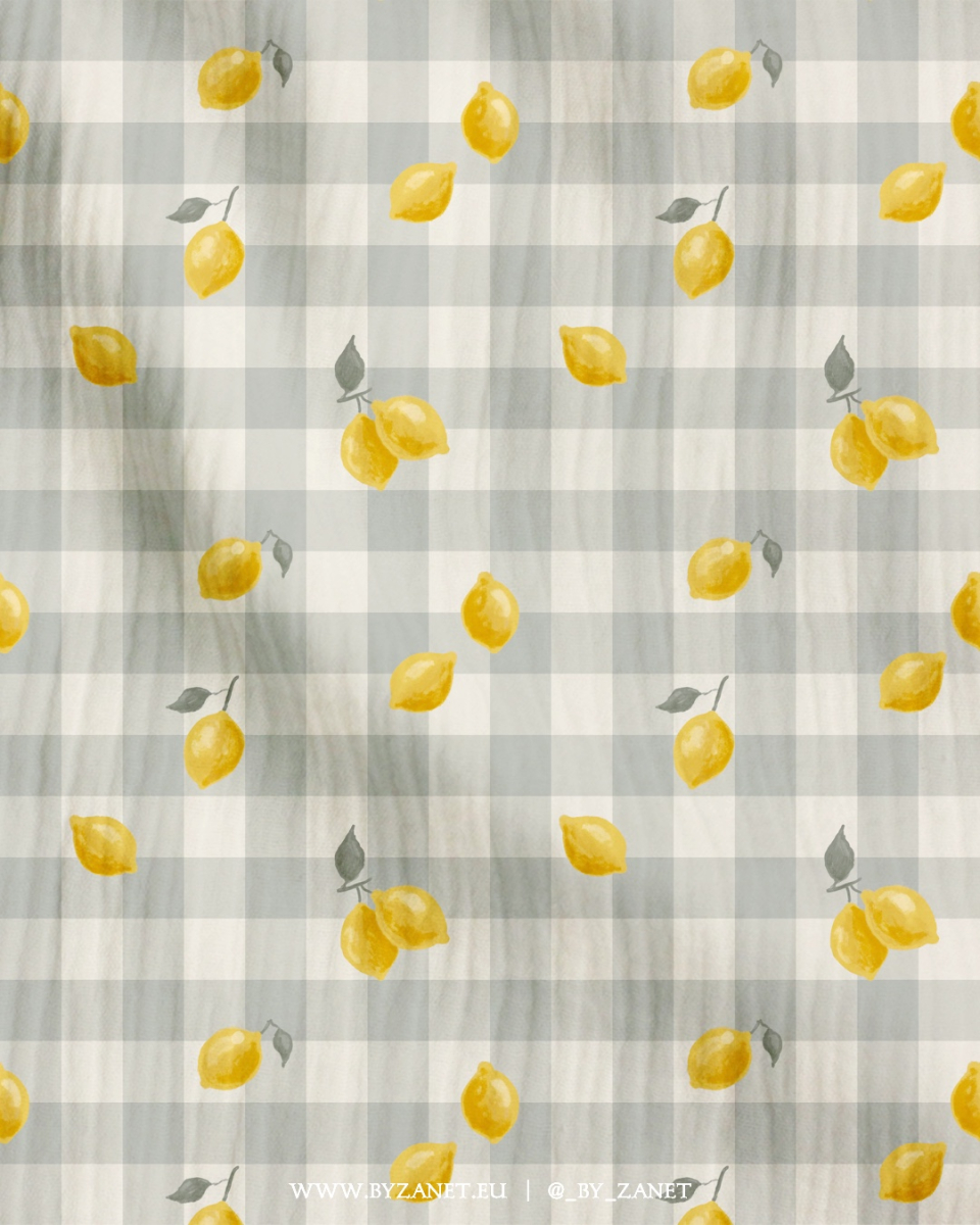 Lemons sage vichy