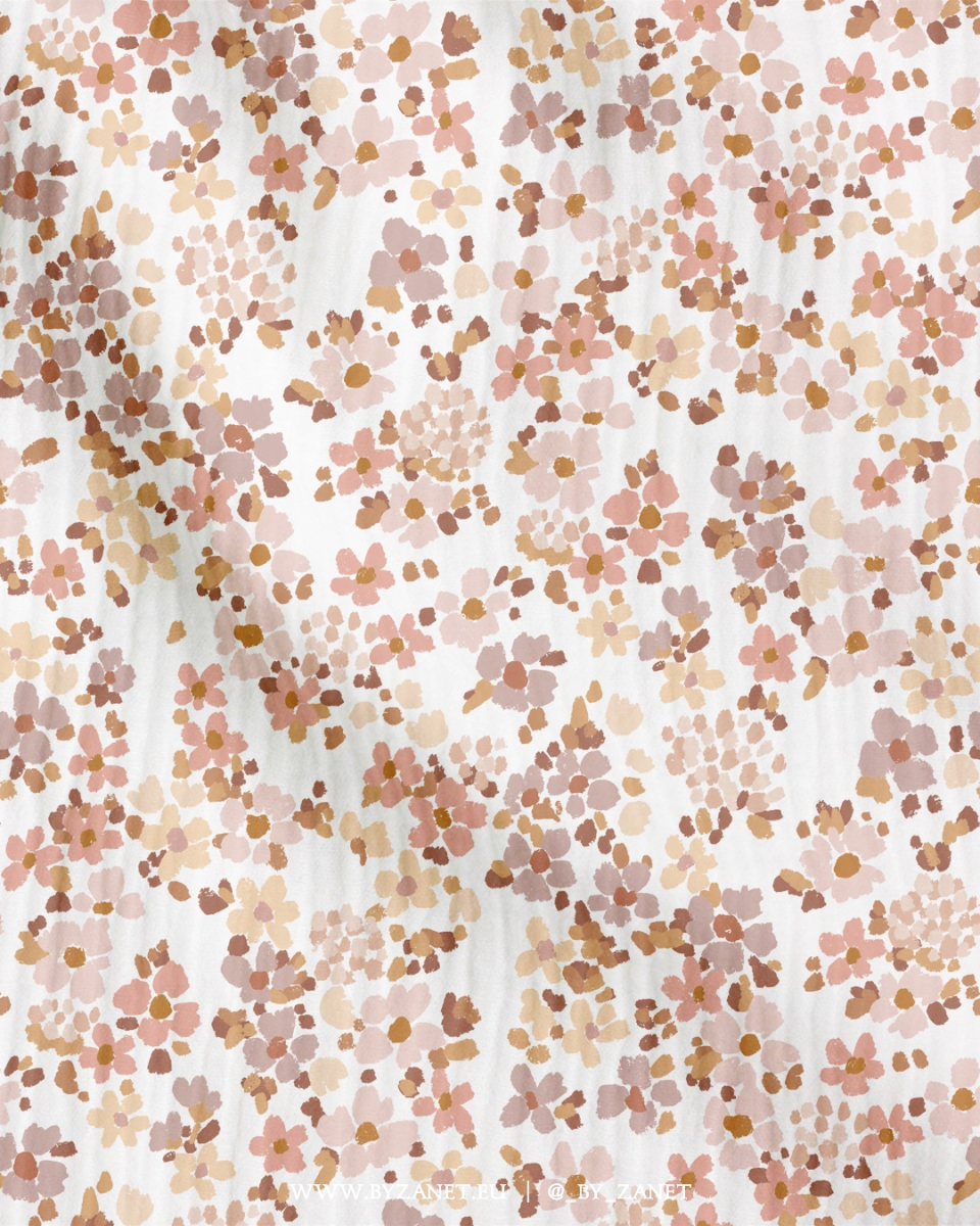 Cottage garden pink and yellow