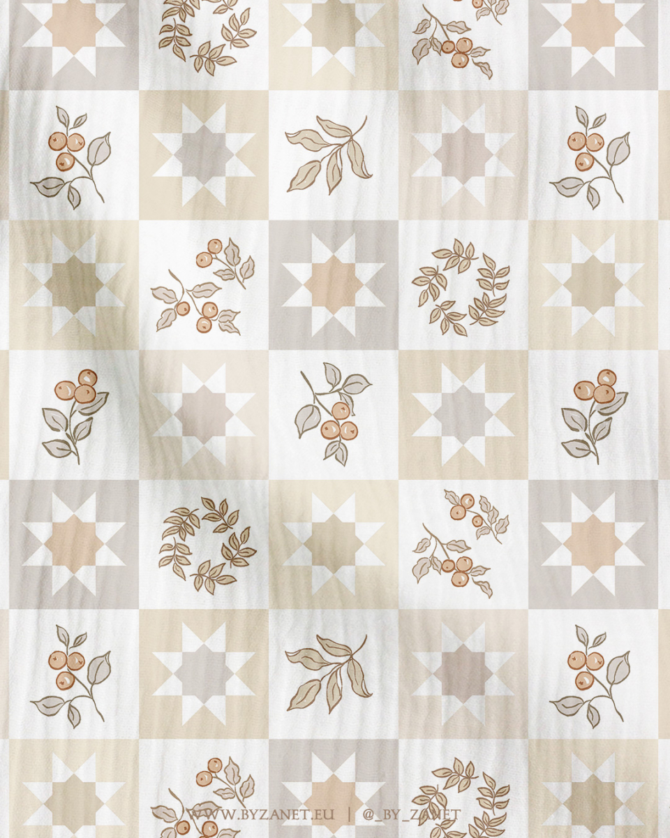 Winter blanket quilt